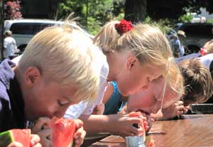 watermelon eating contest