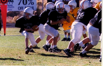 What are the rules for tackle football for kids?