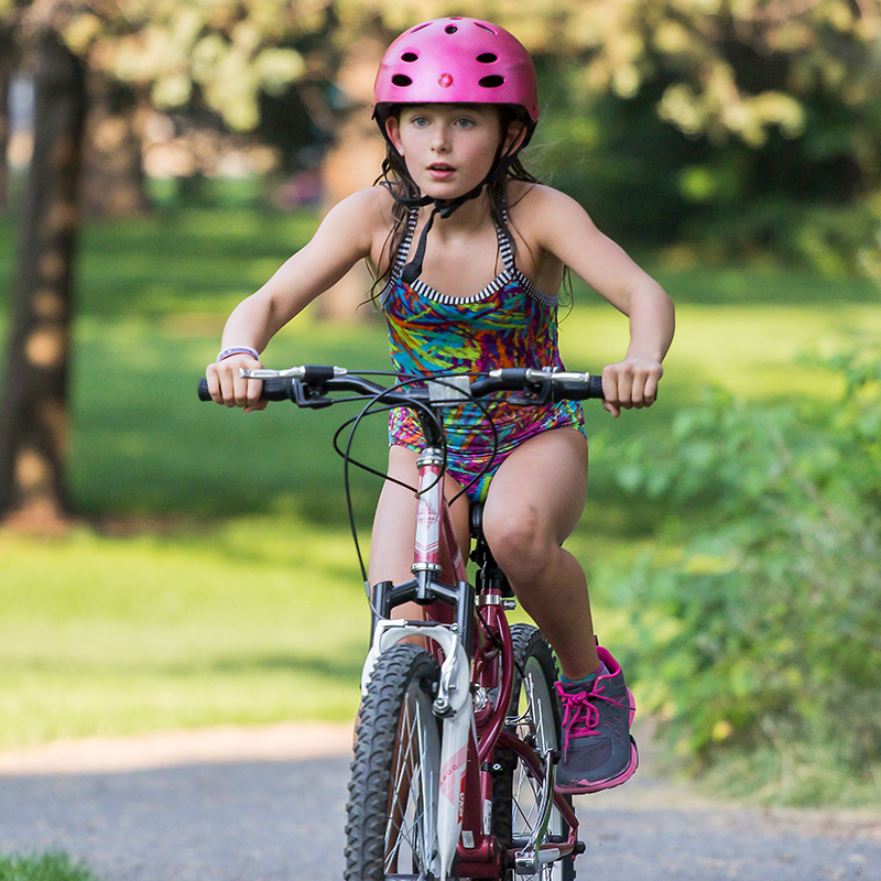 KidsTri-GirlBiking