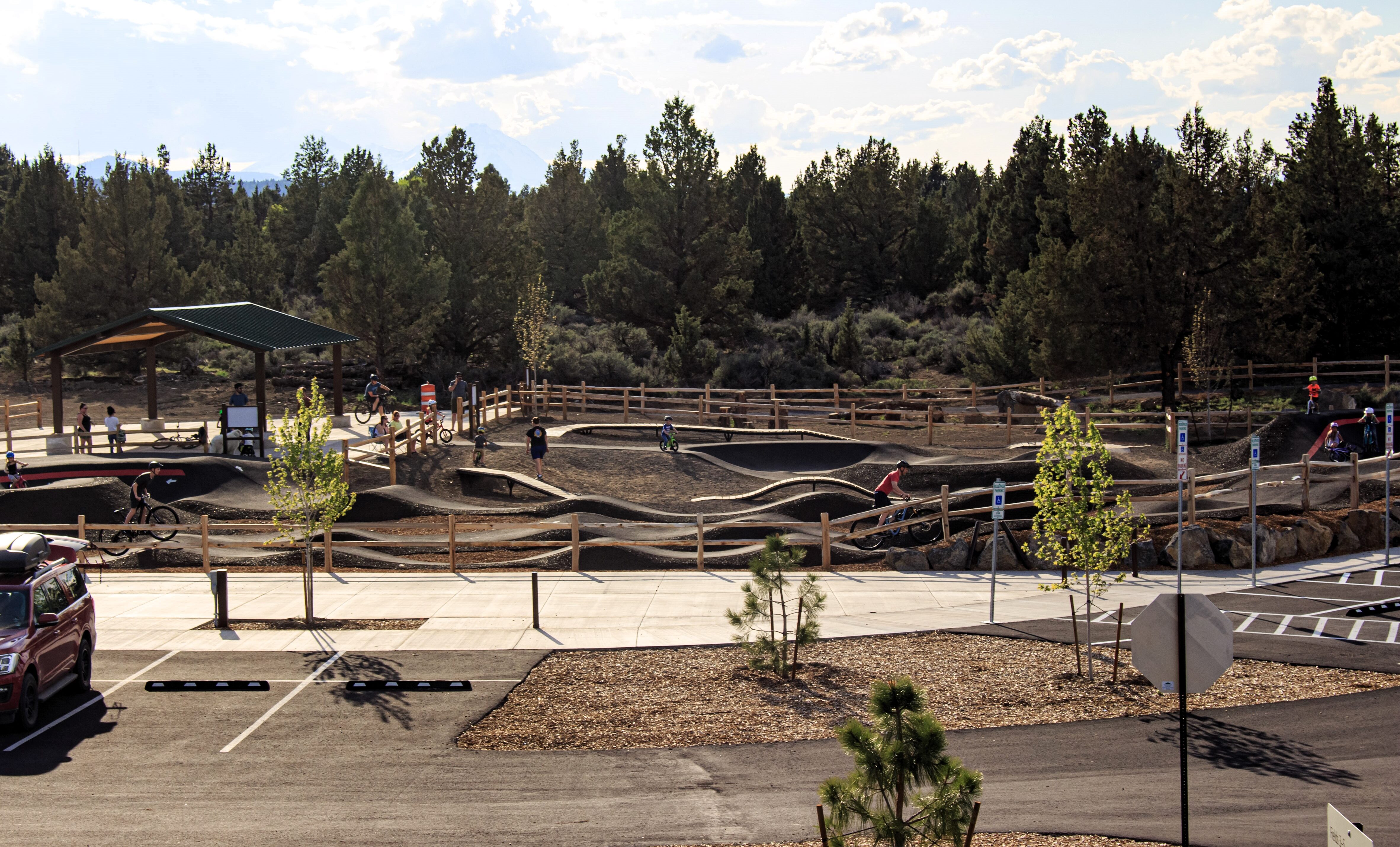 the bike park at big sky