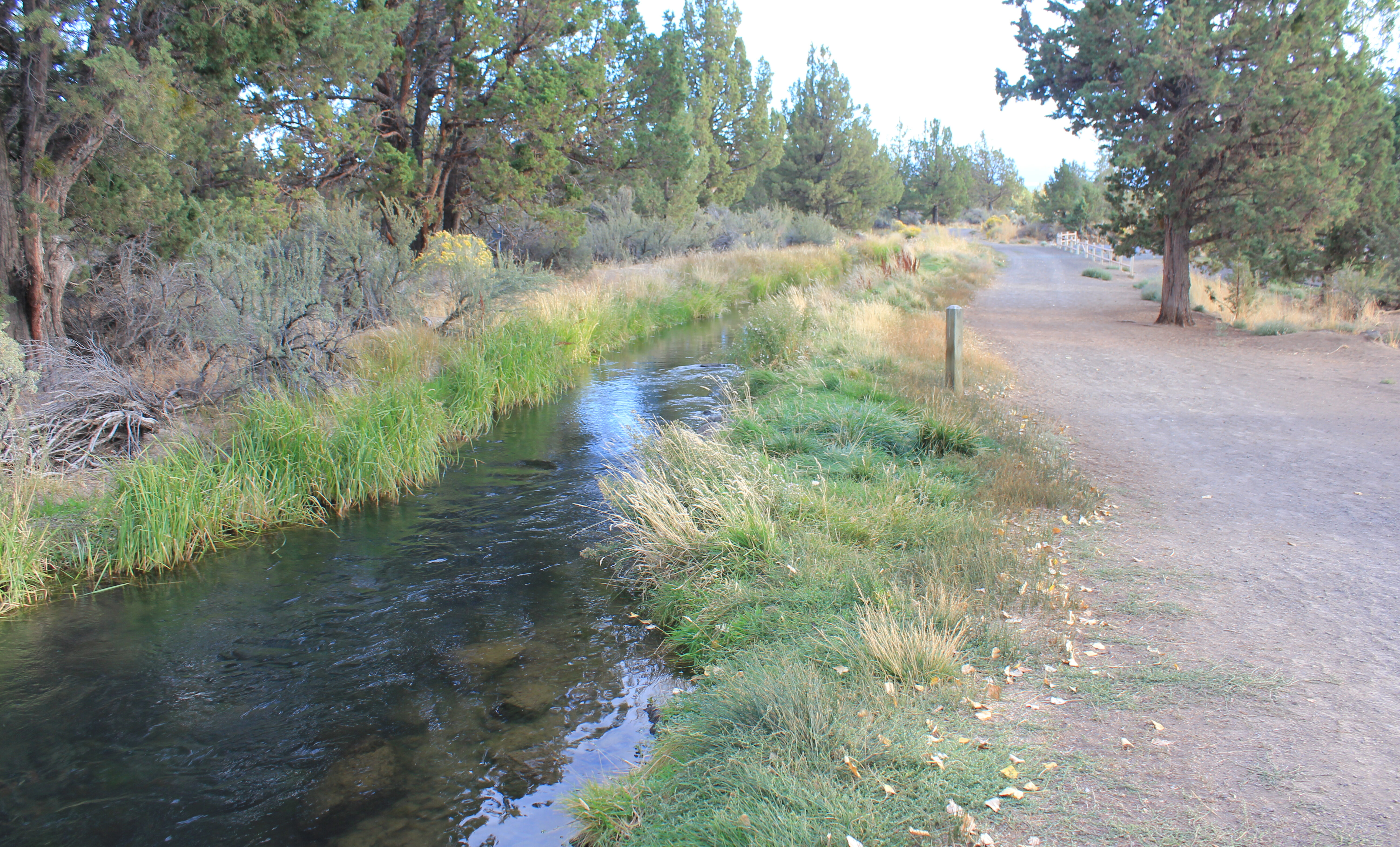 the canal trail at big sky park