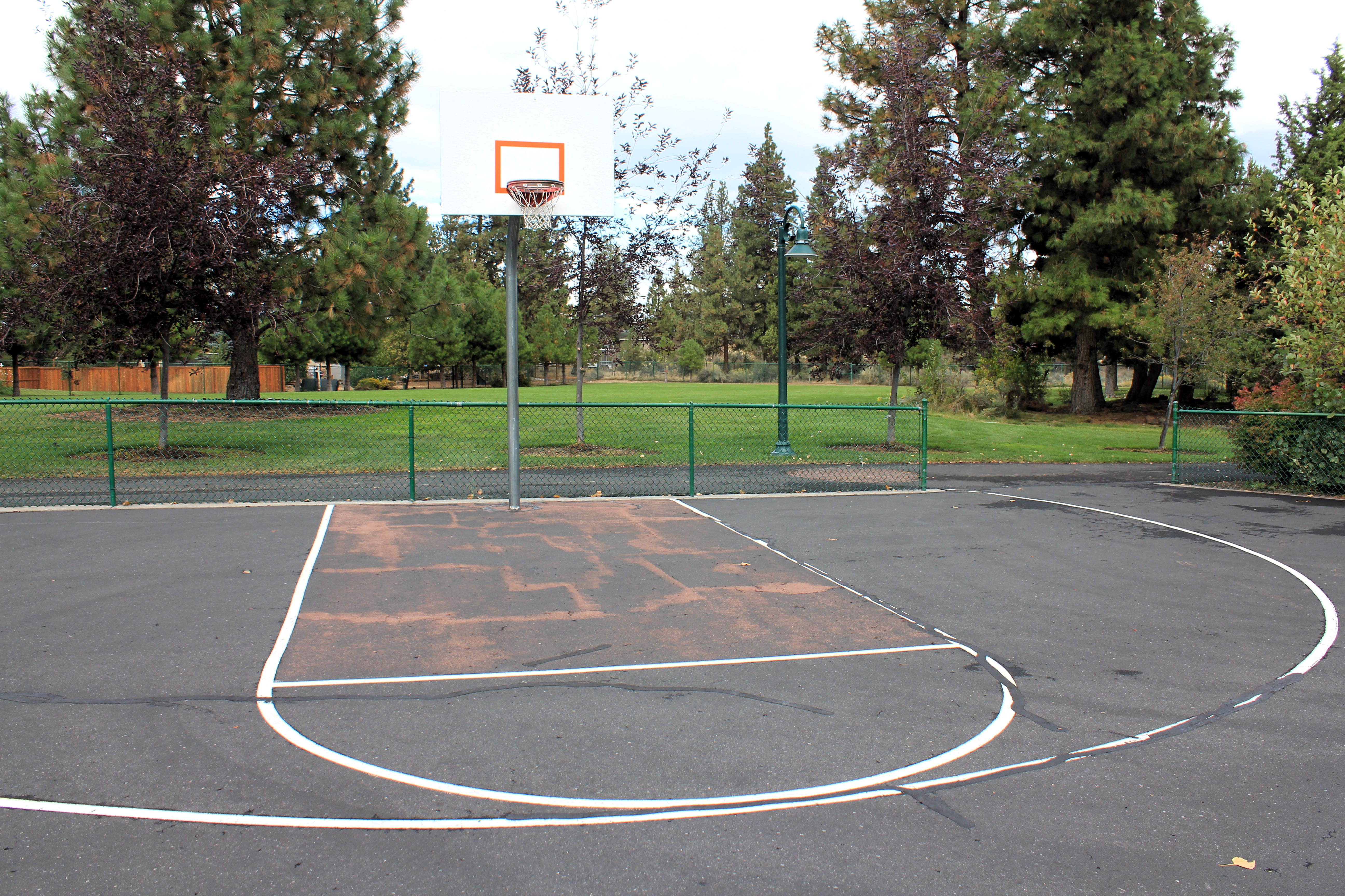 Basketball court at Blakely Park
