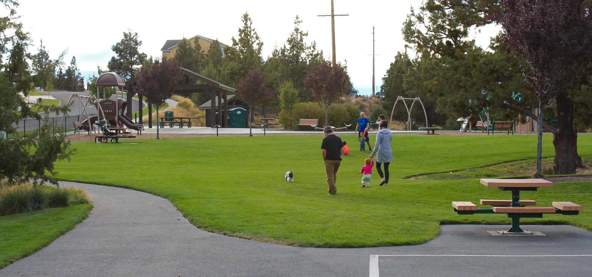 The open space at Boyd Acres Park.