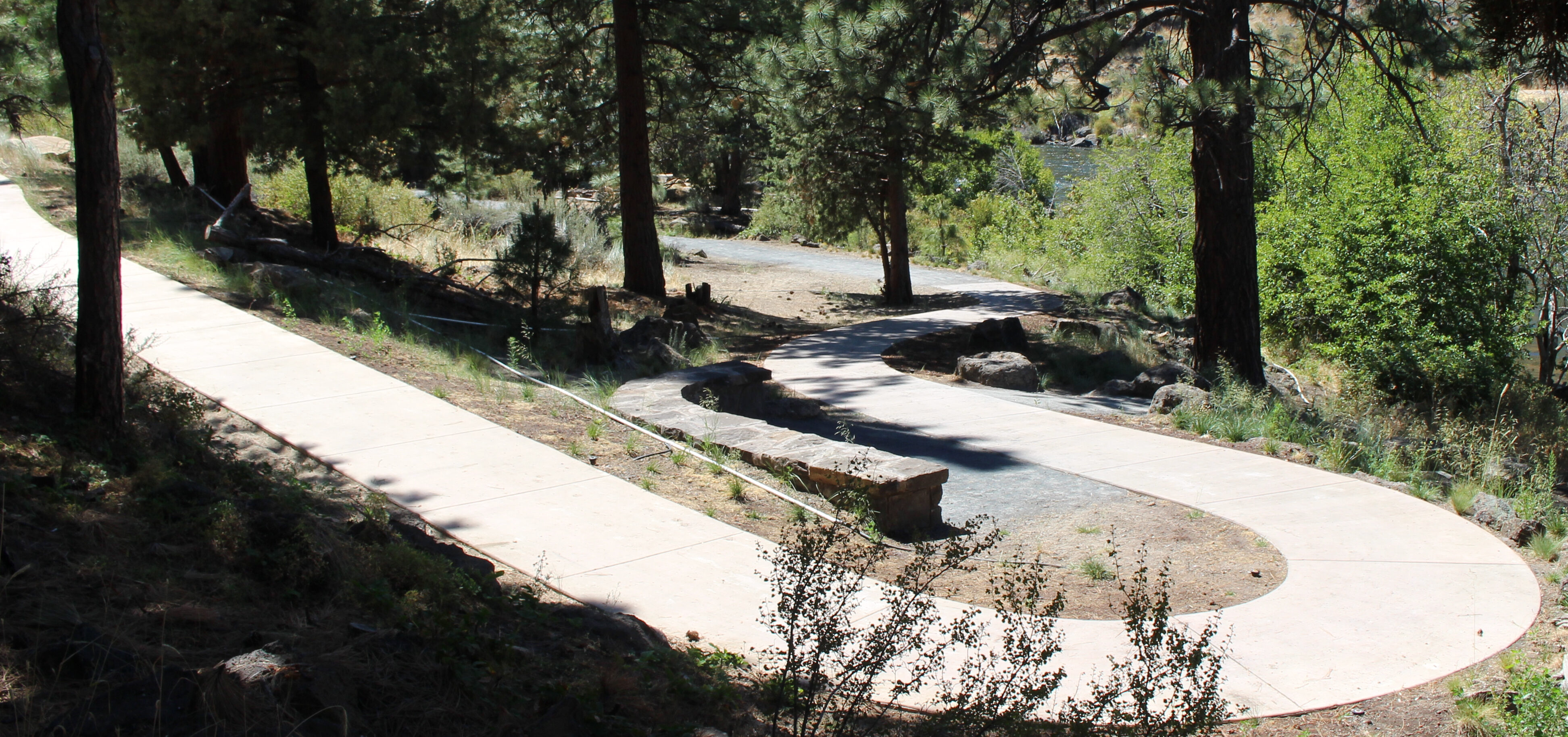 First Street Rapids Park ADA pathway