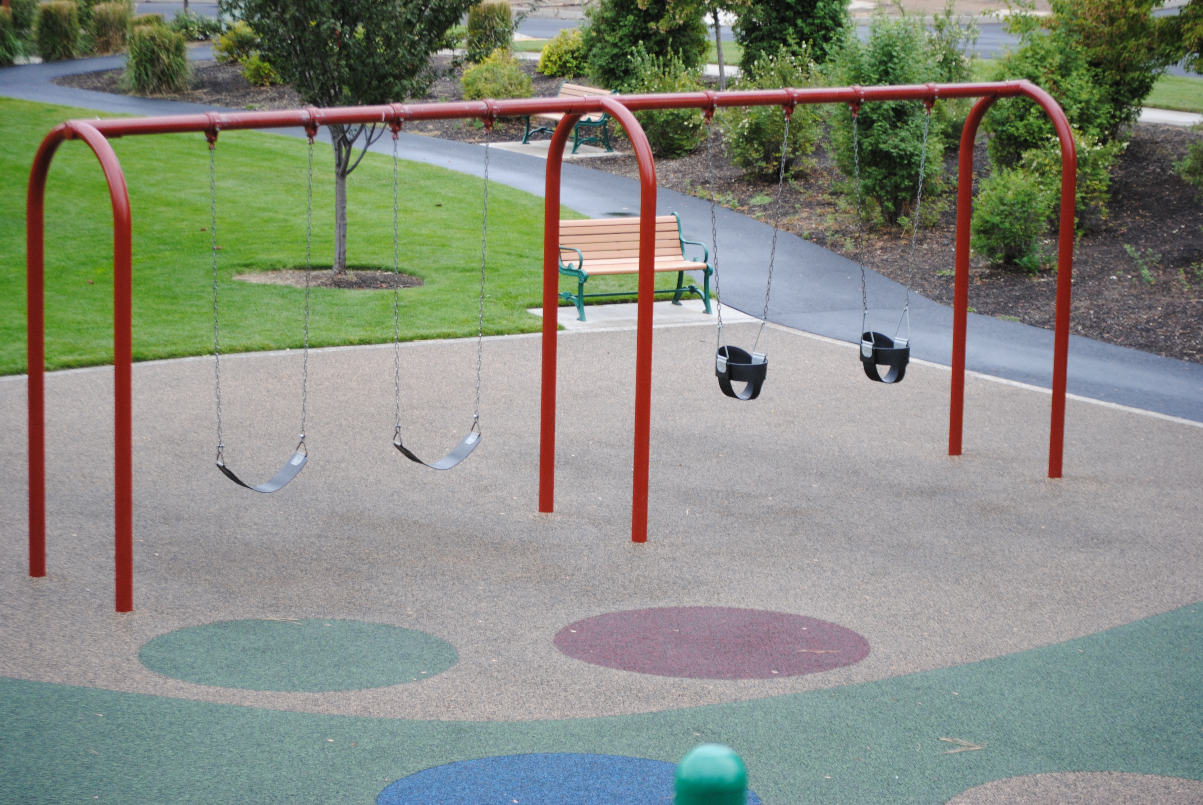 swings at harvest park