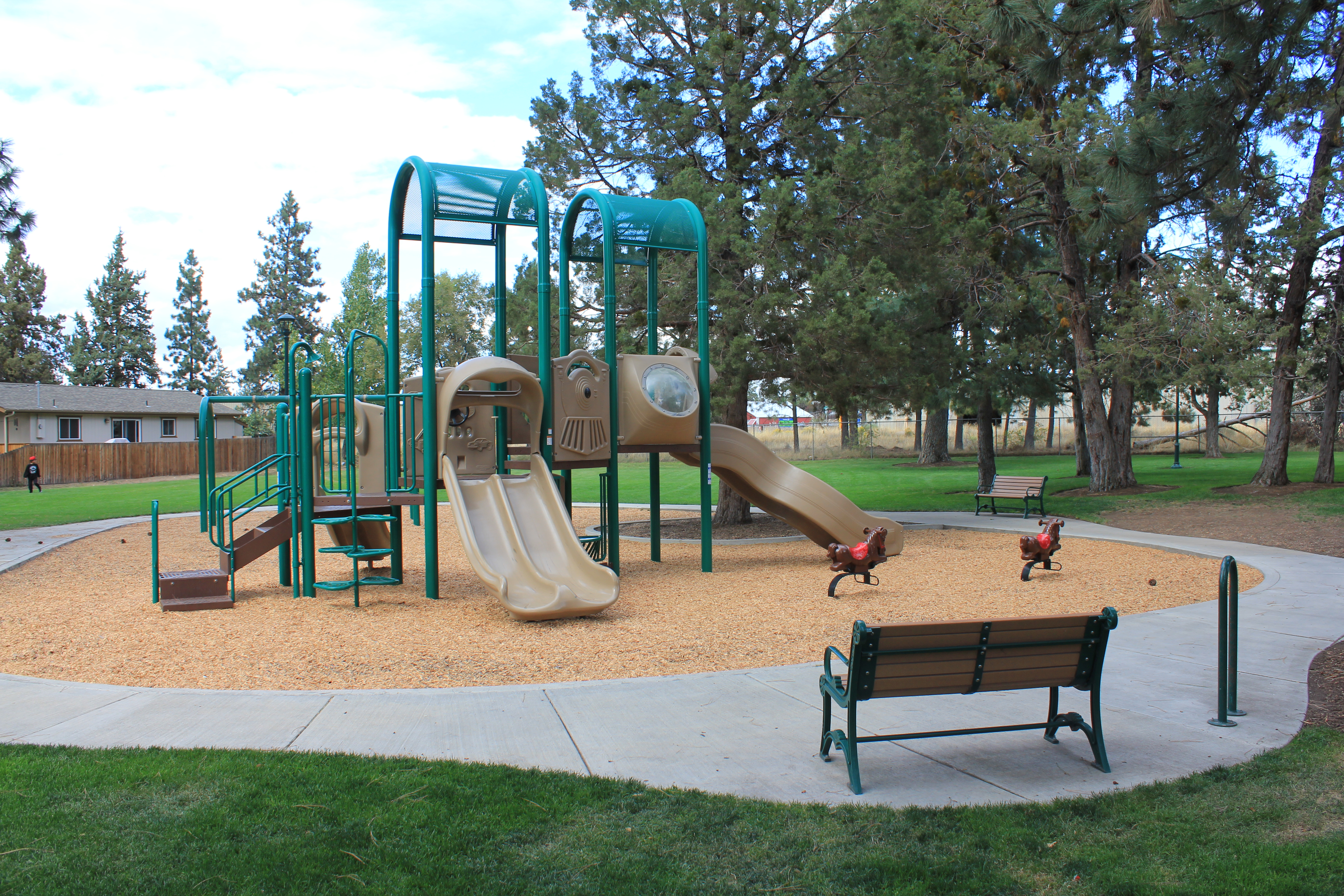 the playground at jaycee park