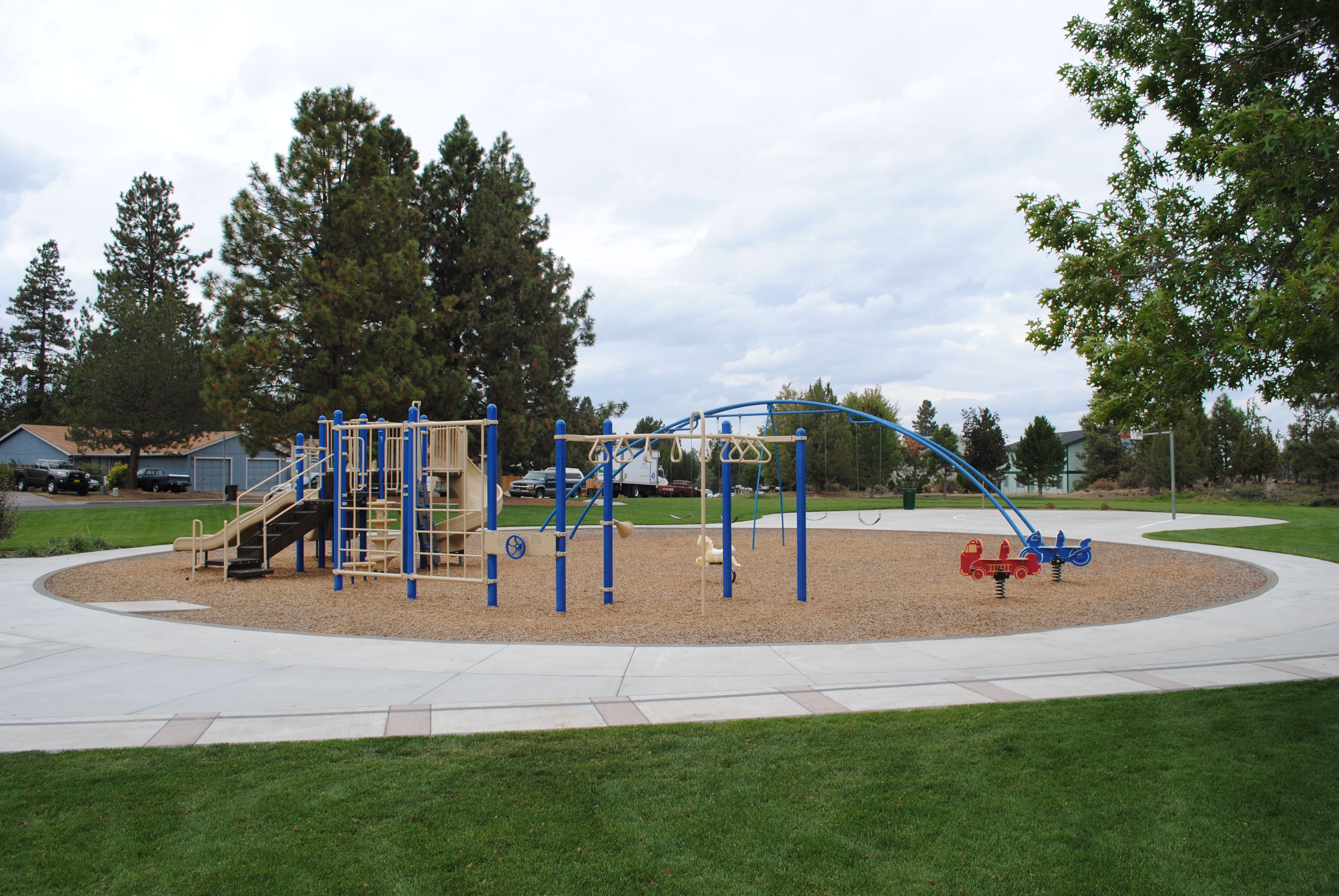 the playground at kiwanis park