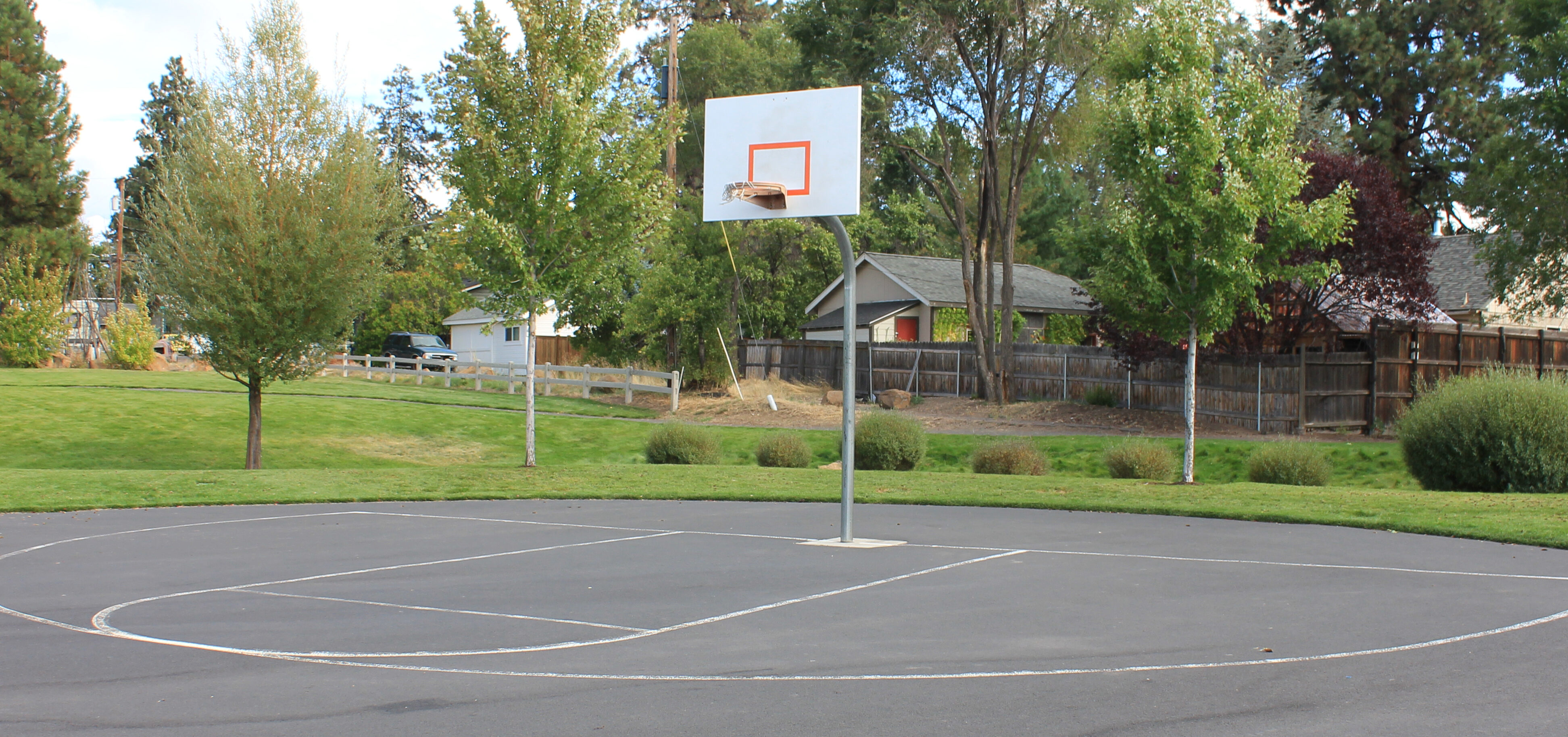 Orchard Park basketball court