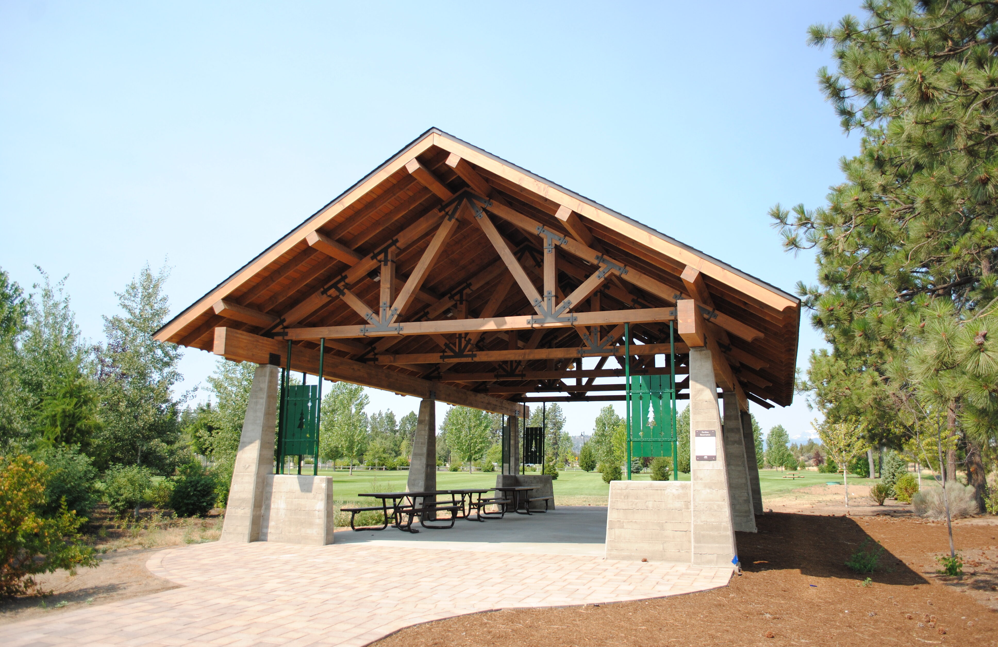 the shelter at pine nursery