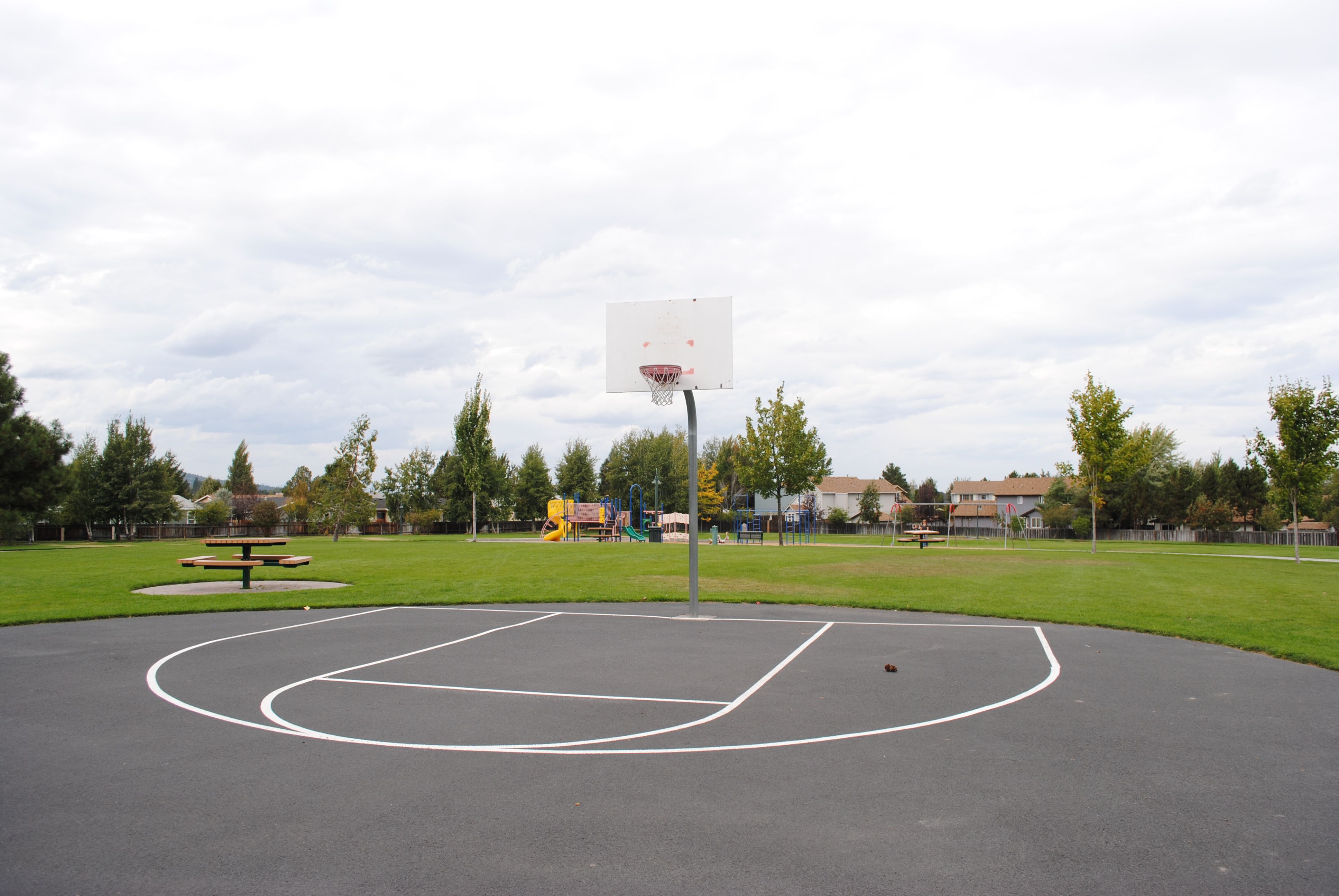 the basketball court at providence park