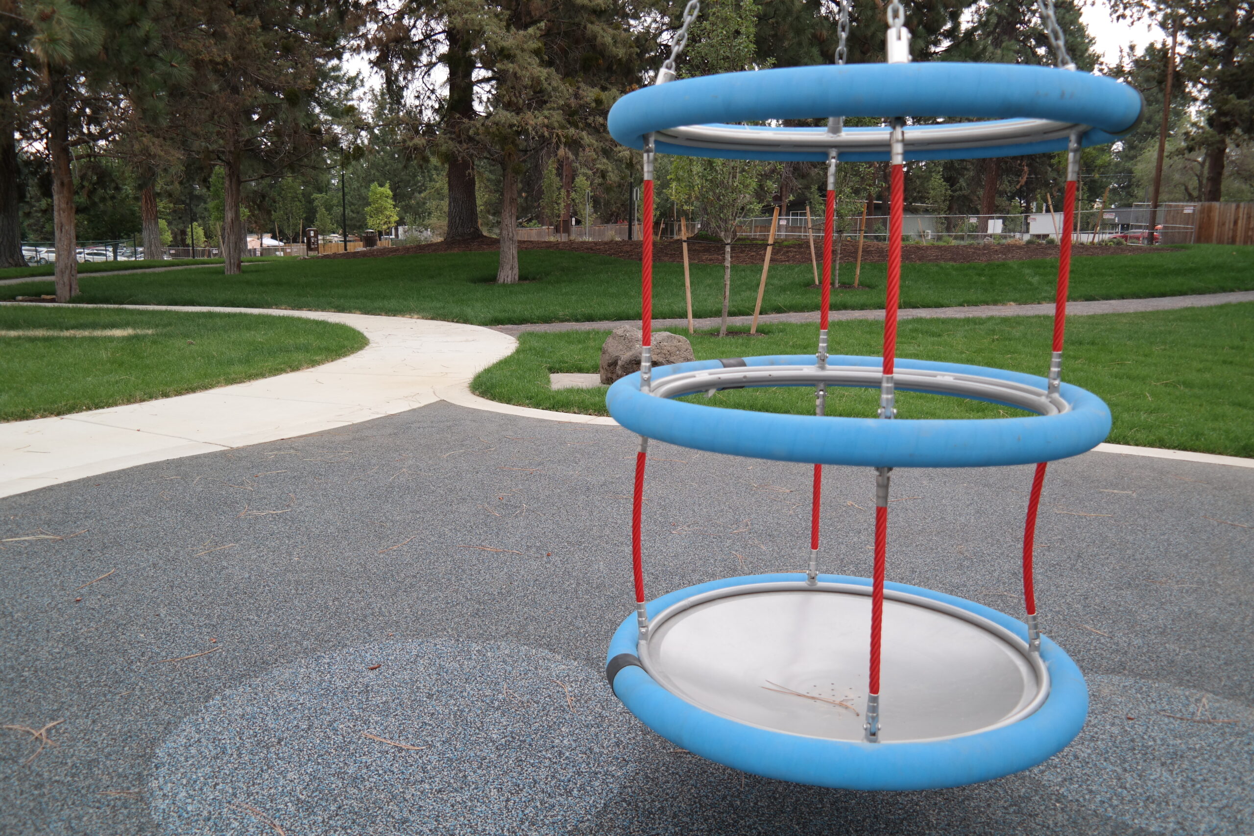 A play structure at Juniper Park