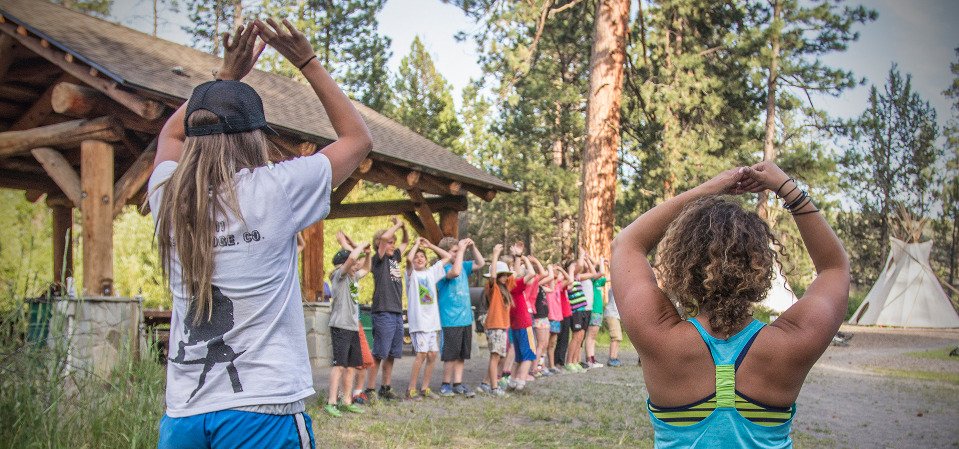 A youth camp at Shevlin Park.