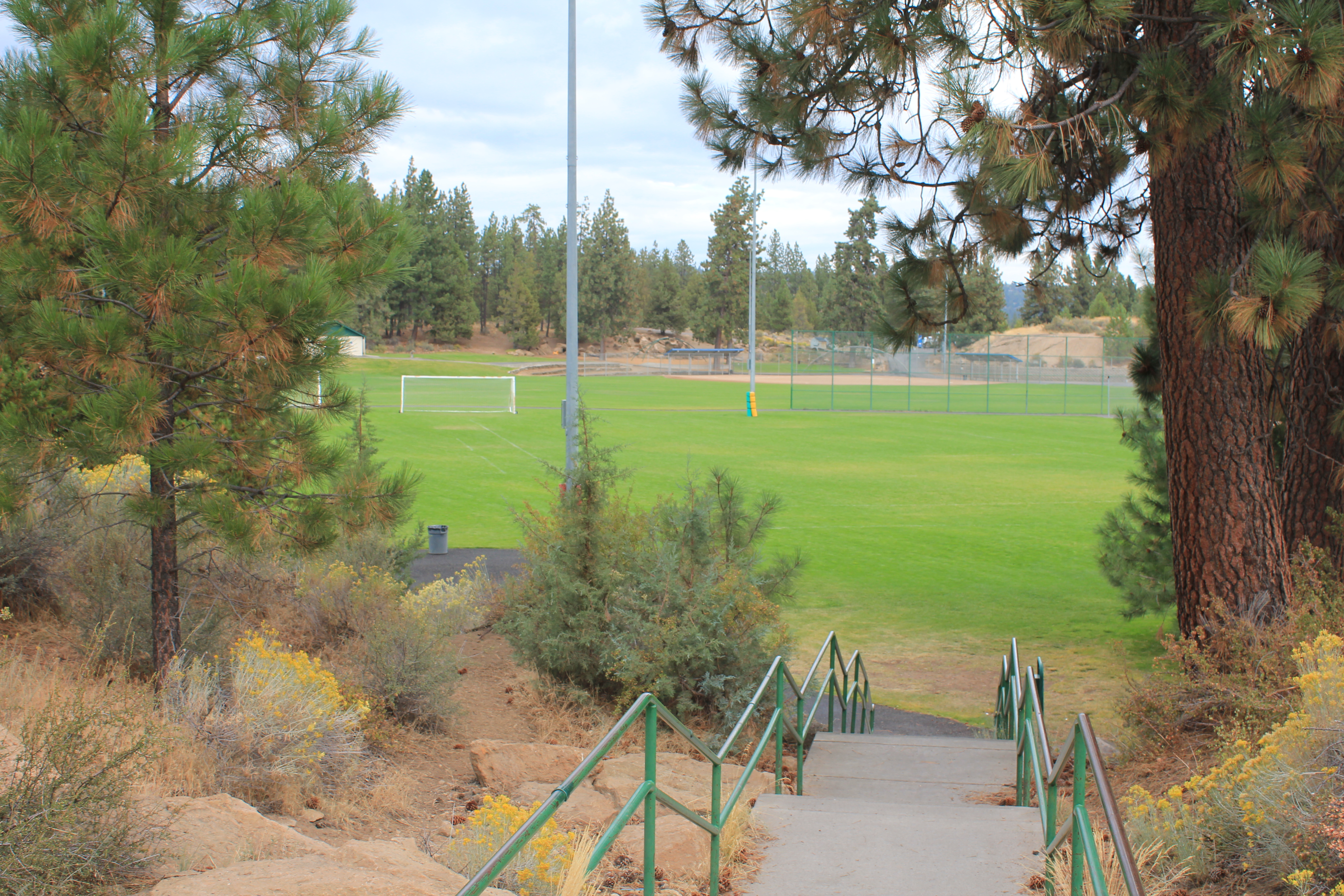 Photograph of Skyline Sports Complex looking at a soccer field