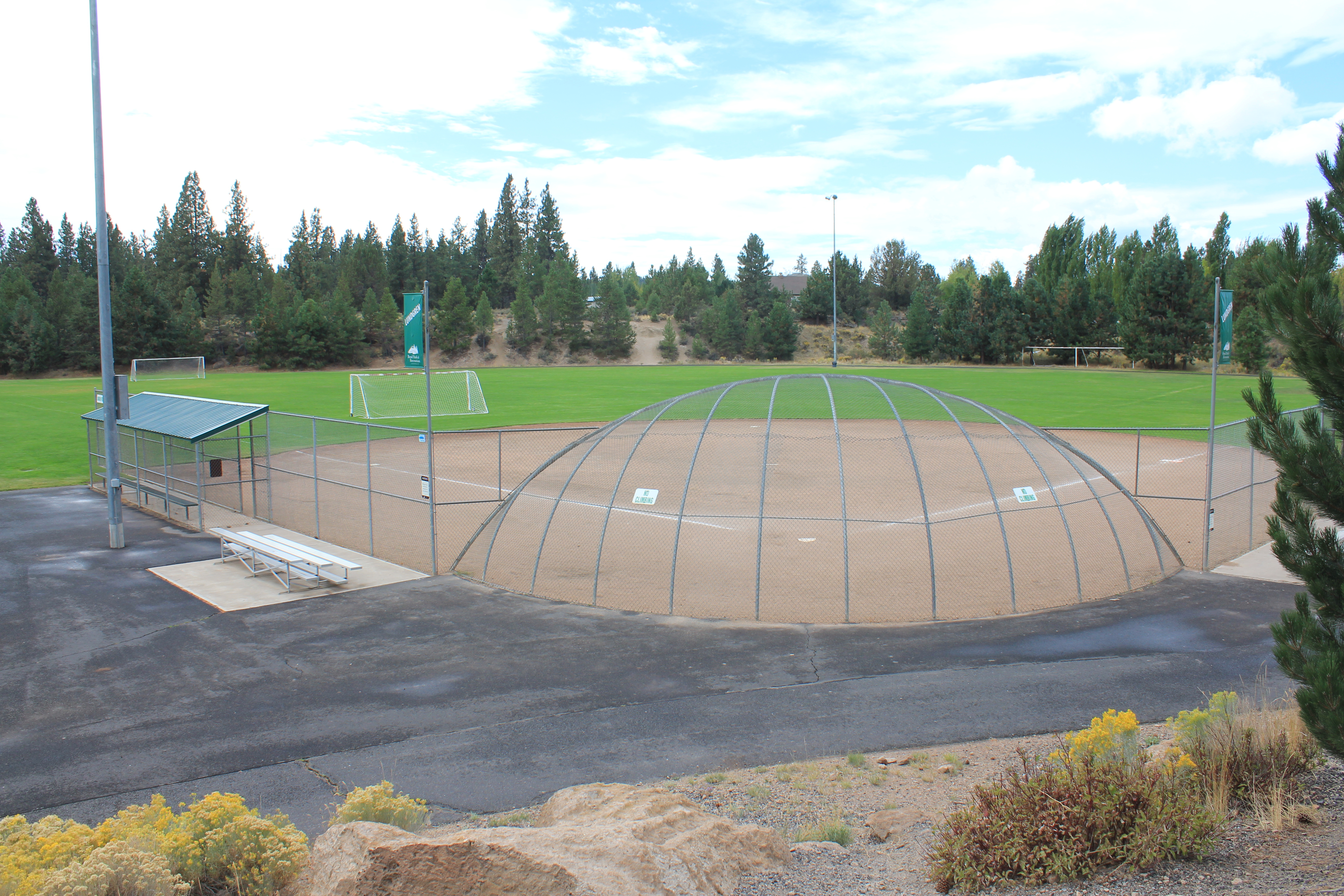 Photograph of Skyline Sports Complex bating cage