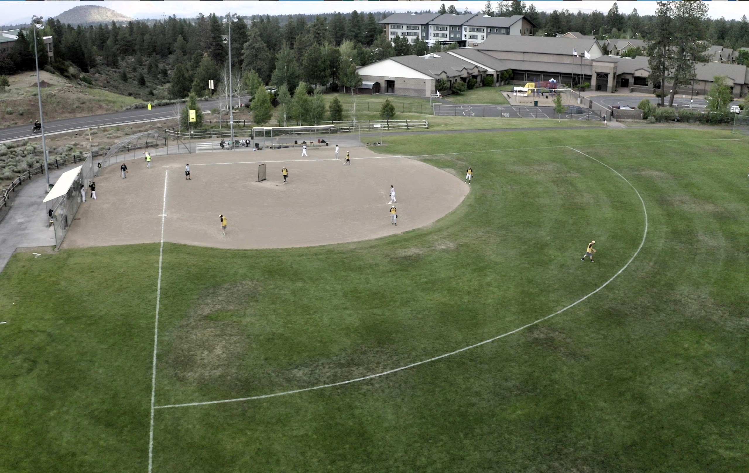 Aerial photograph of Skyline Sports Complex