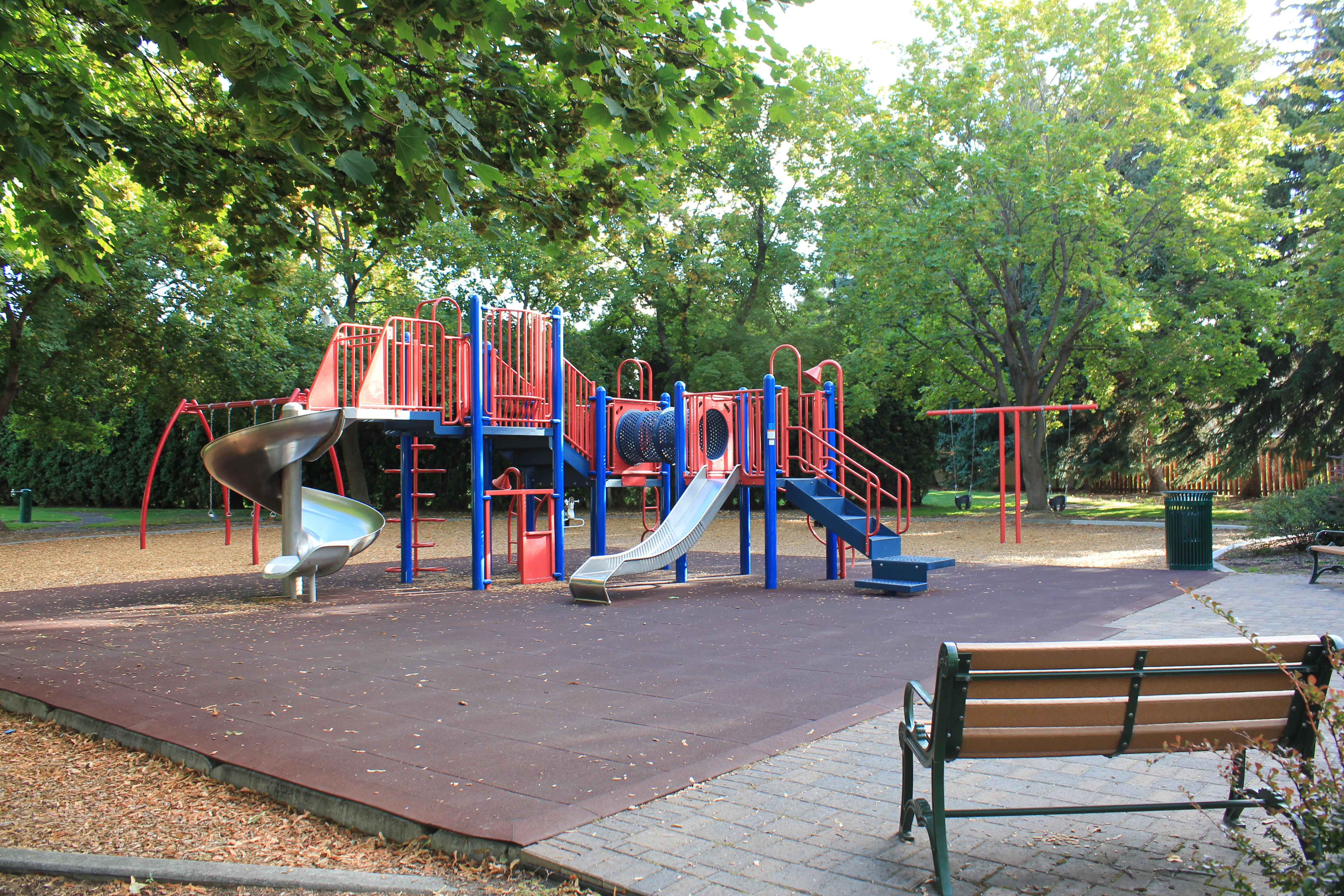 Photograph of Stover Park playground