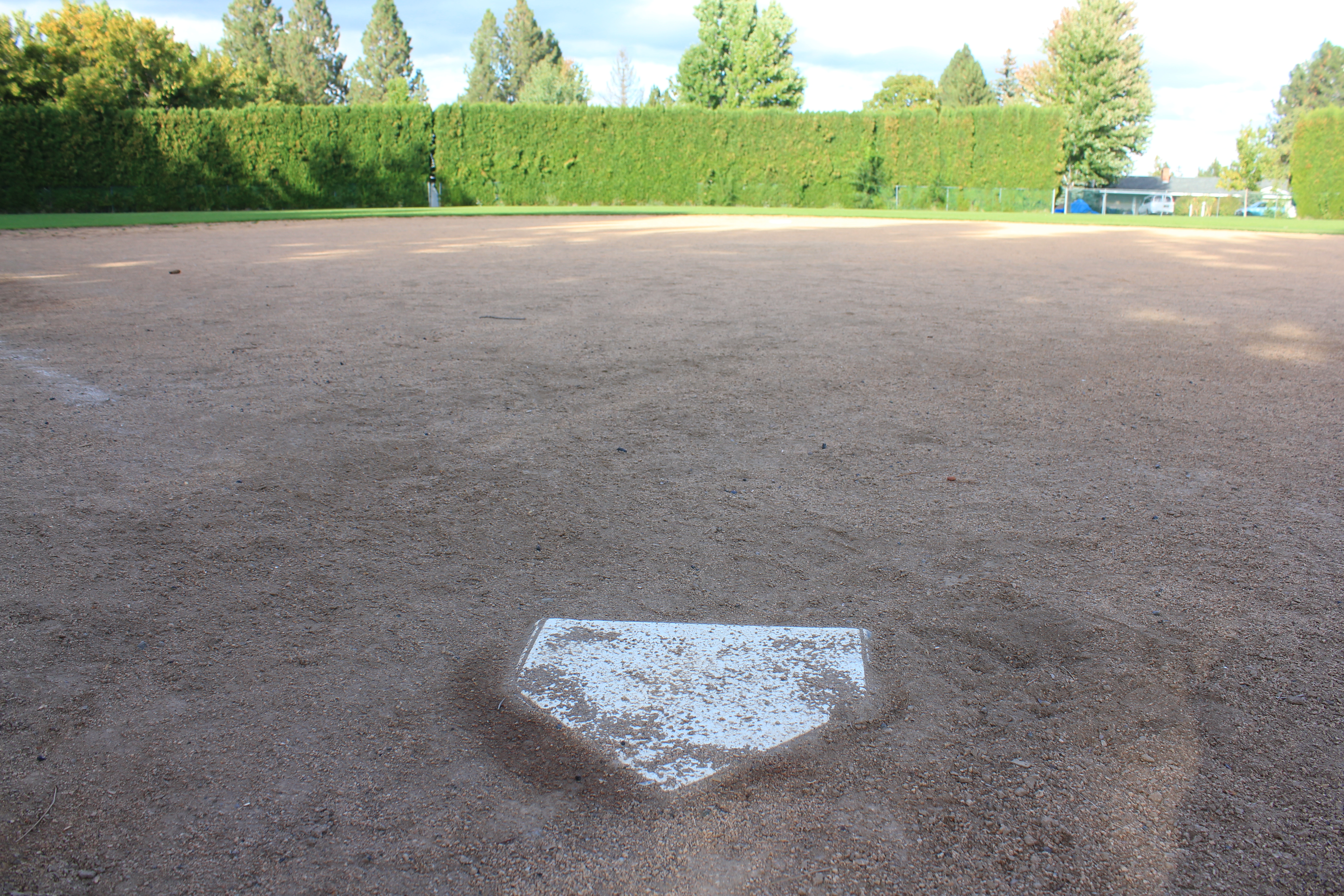 Photograph of Stover Park baseball diamond