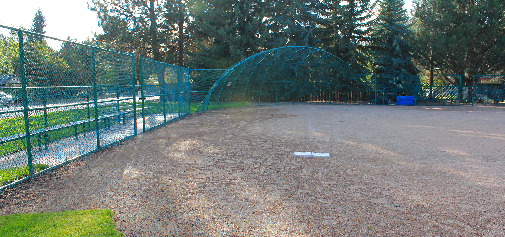 Softball field at Stover Park.