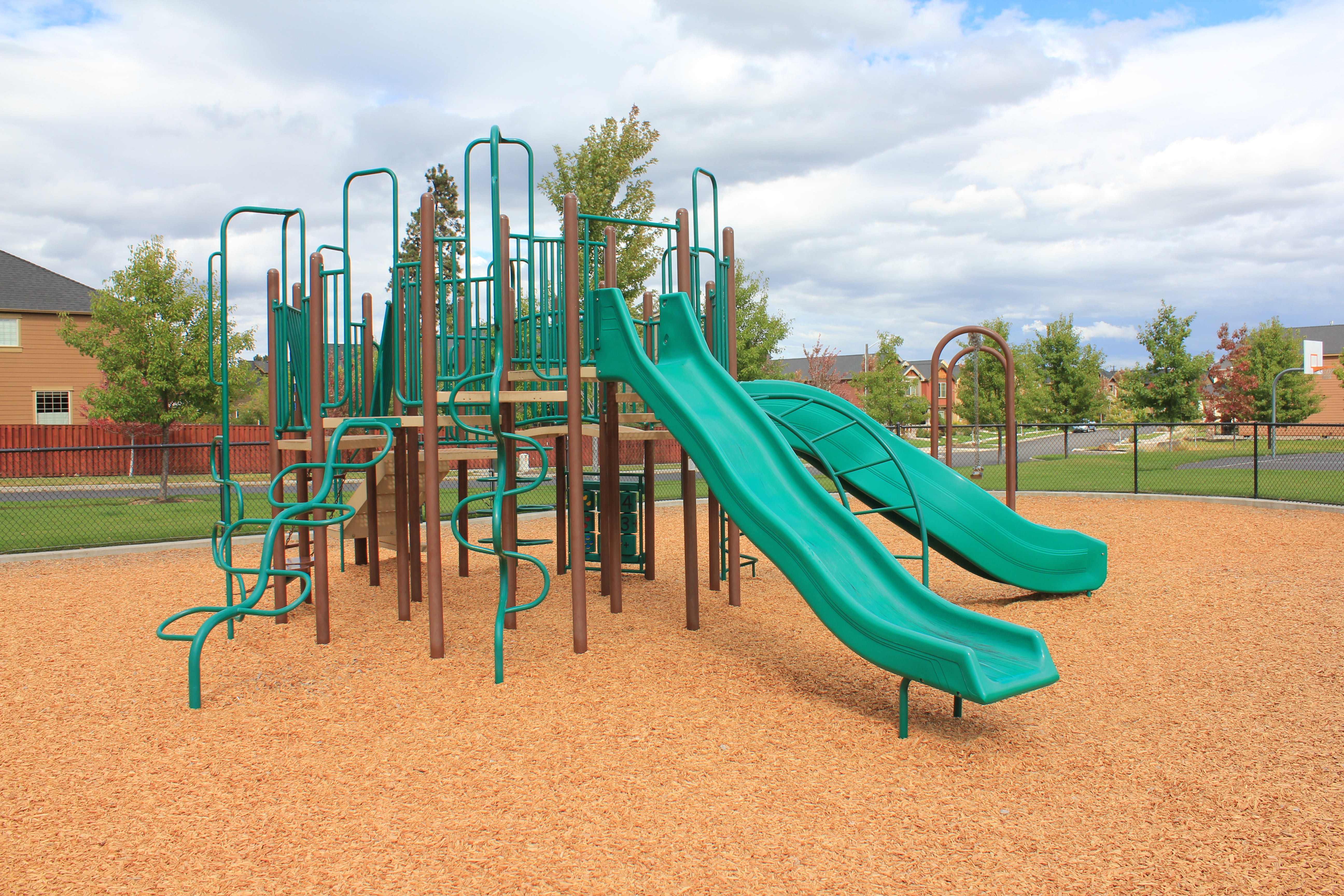 The playground at Sun Meadow Park