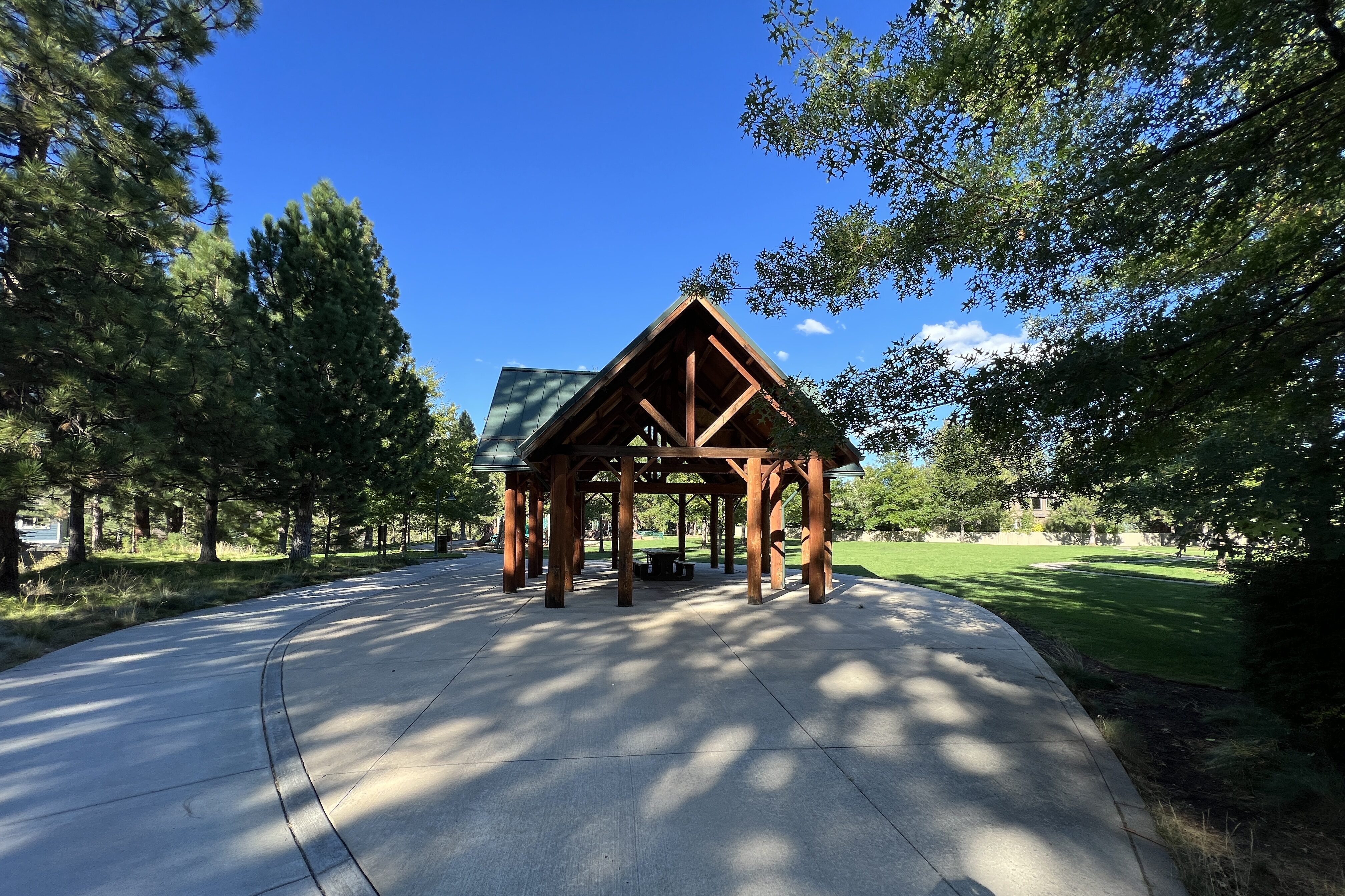 the shelter at wildflower park