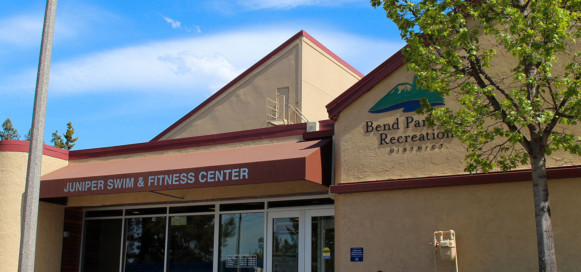 Picture of Juniper's exterior entrance.