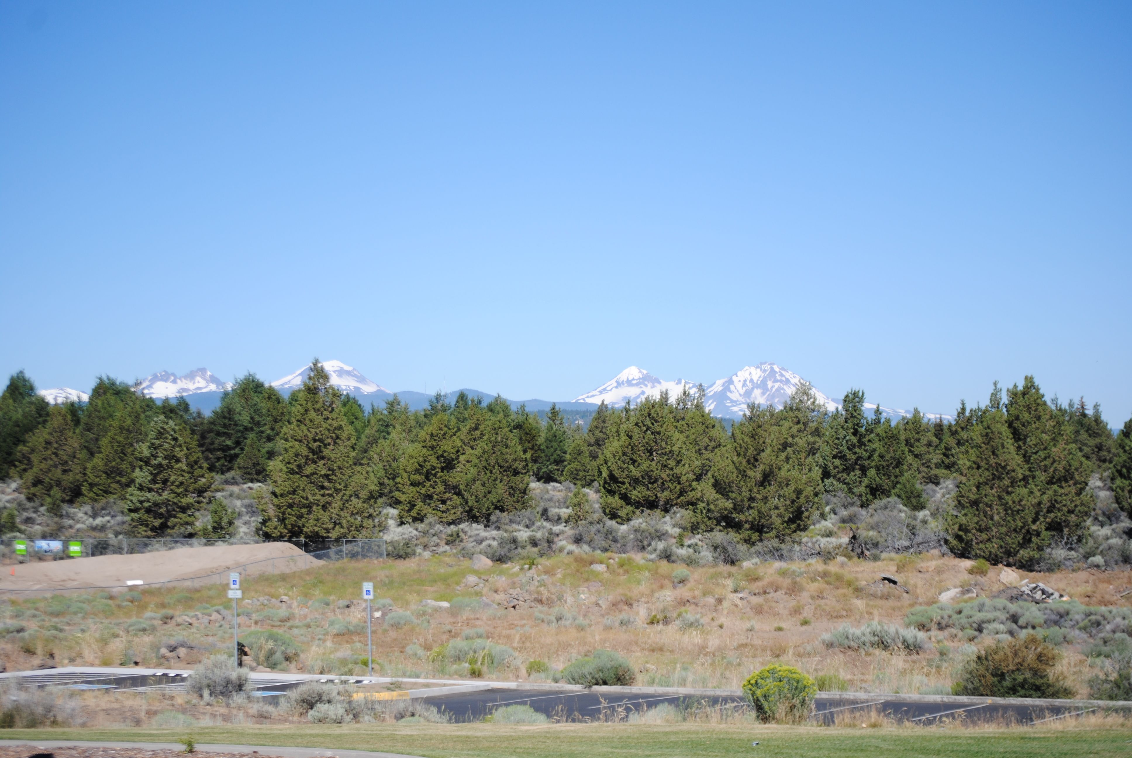 Big Sky mountain view