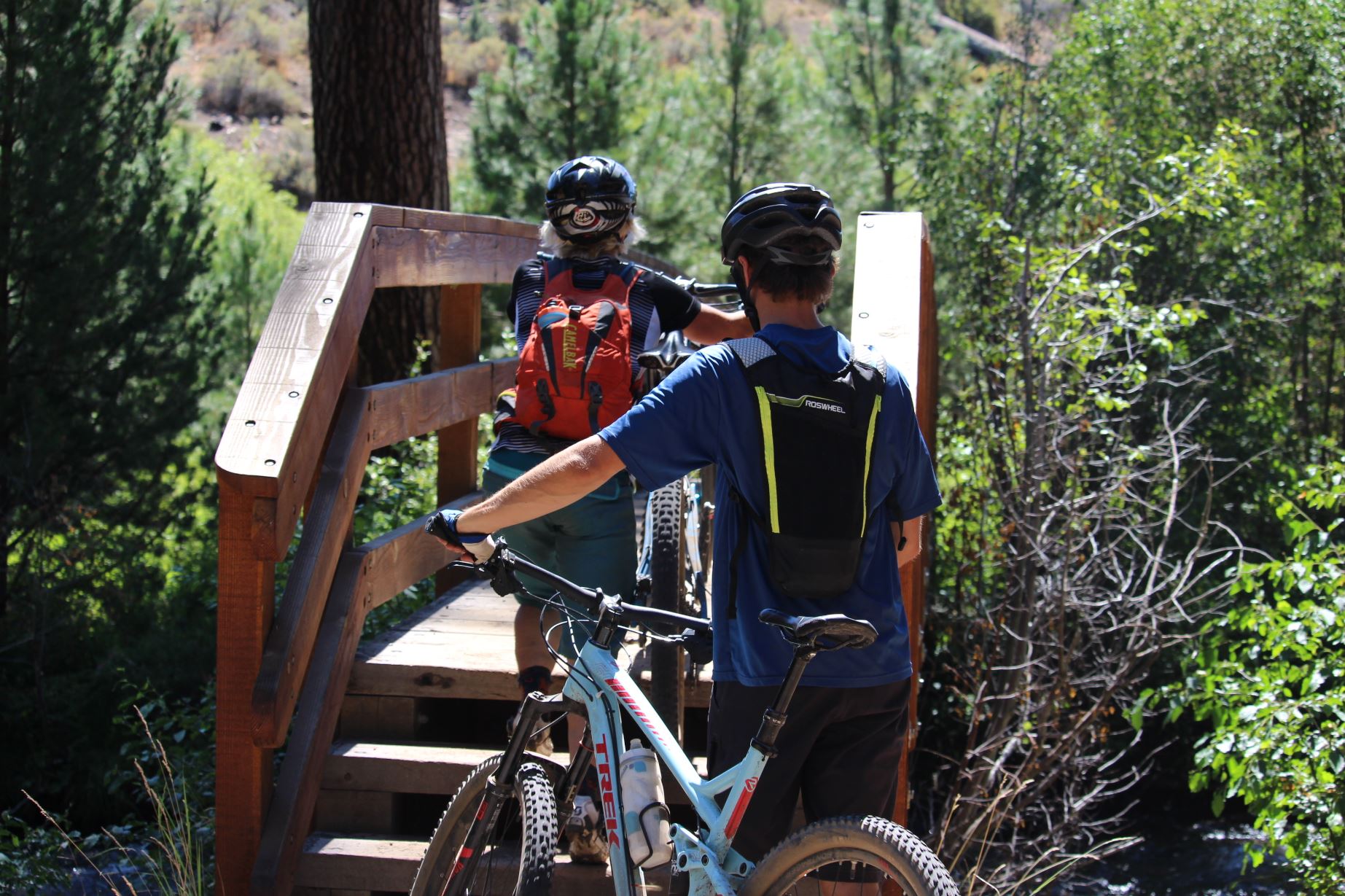 Shevlin Park Trail Bike Riding