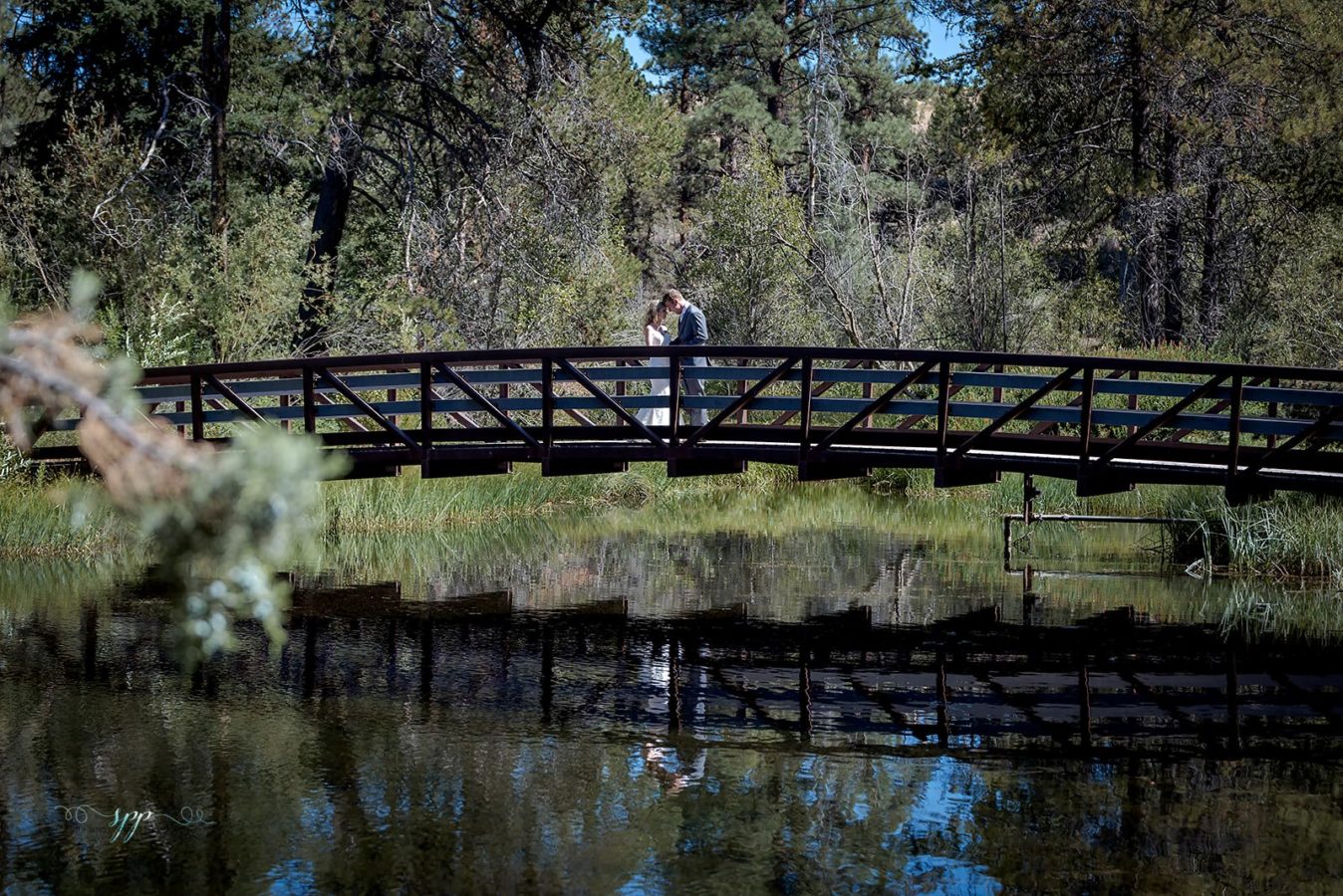 Aspen Hall - Shevlin Pond bridge