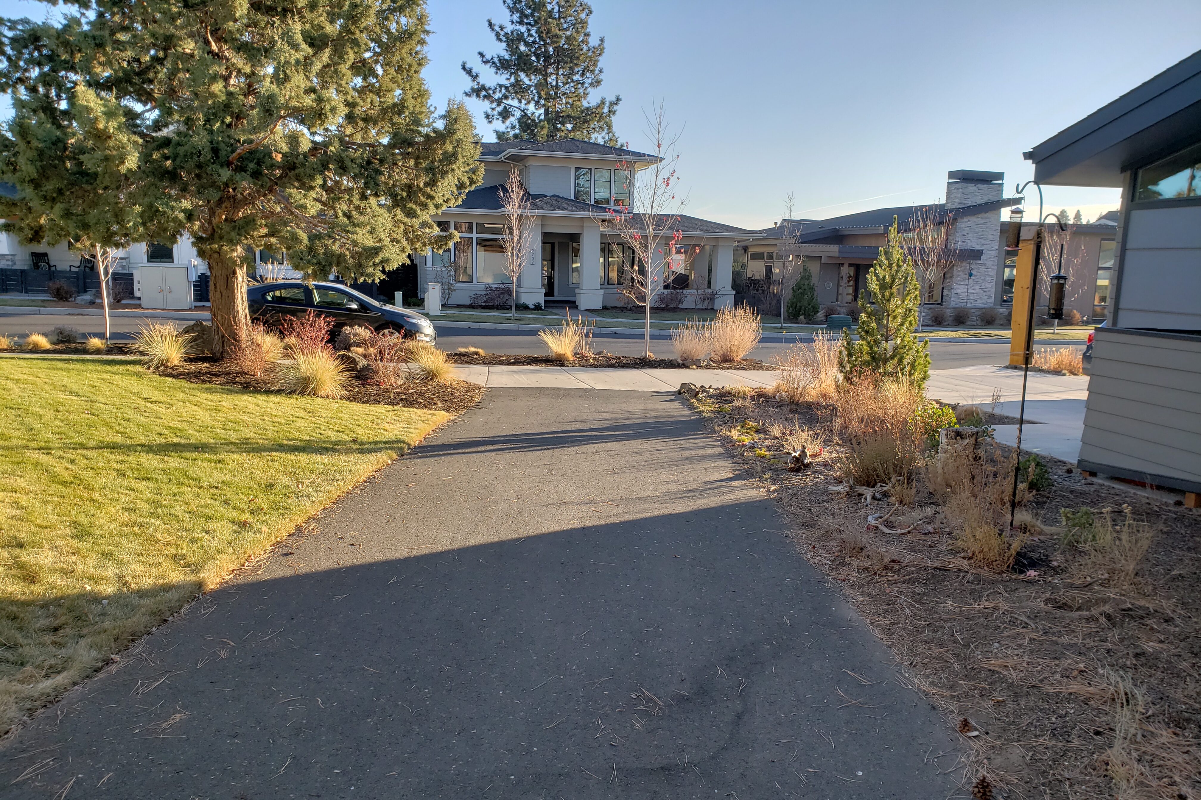Discovery trail in resdidential area.