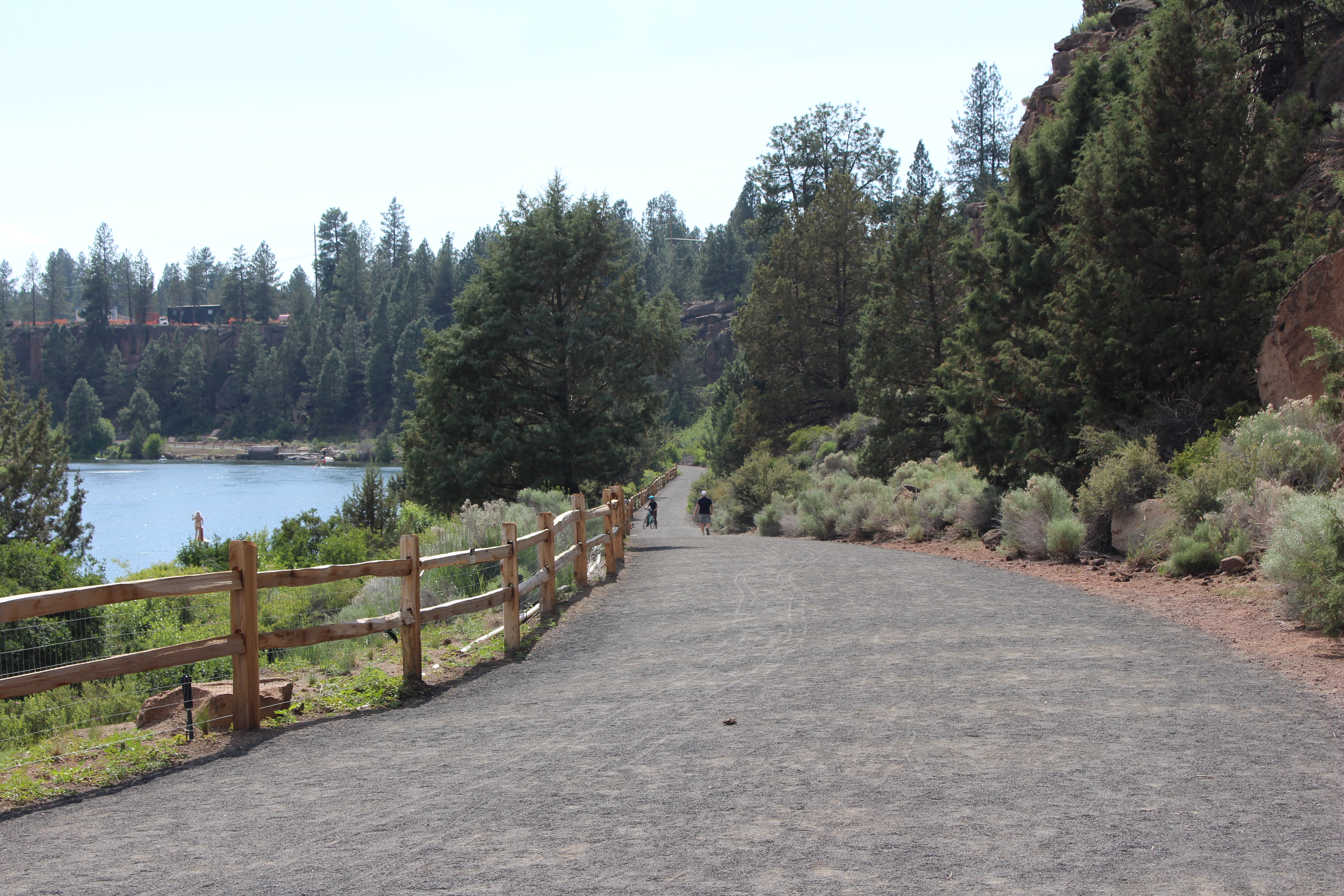 South Canyon DRT trail starting from Riverbend Park