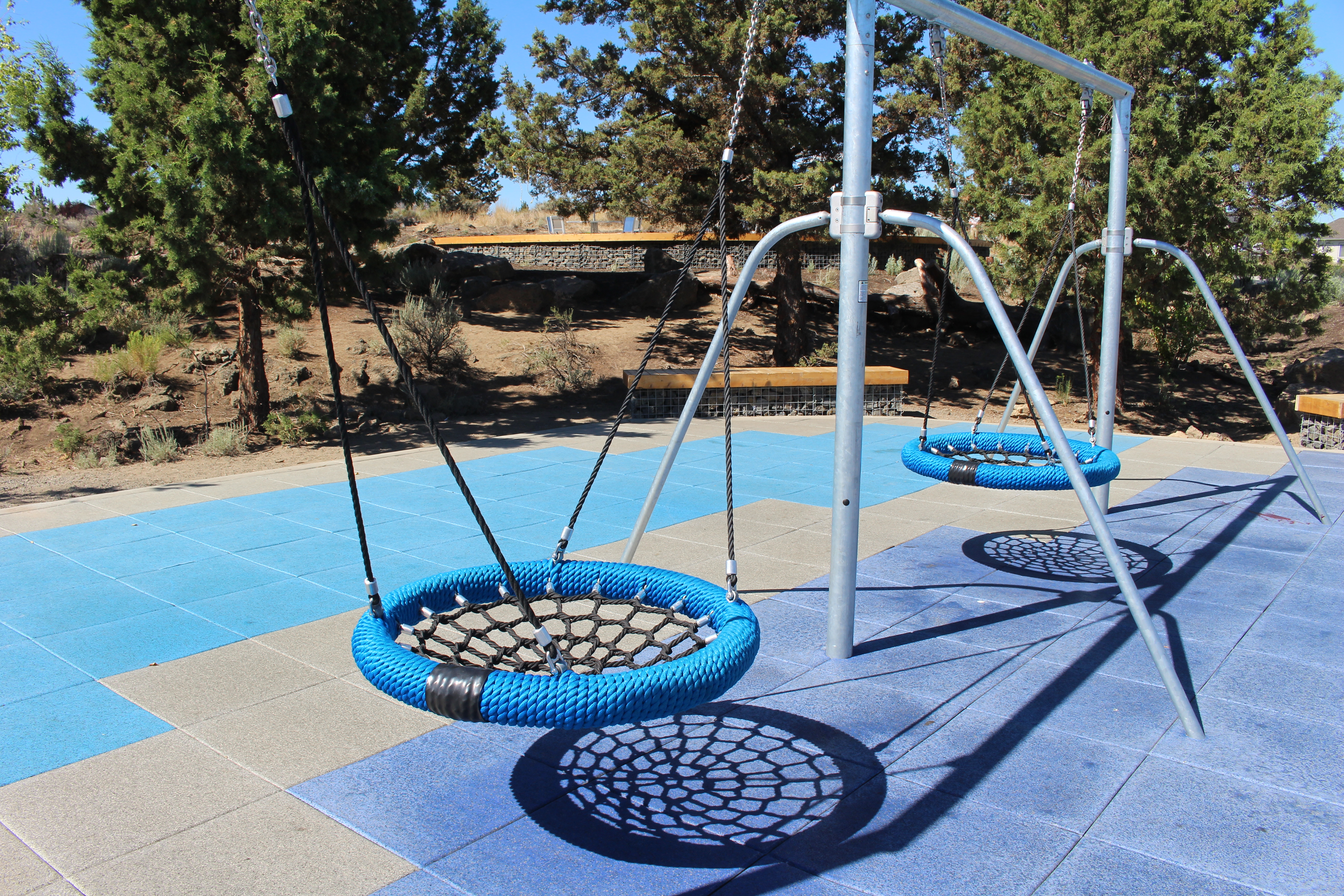 Playground equipment at Eagle Park
