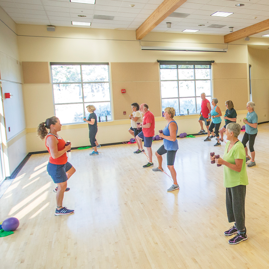 senior aerobic dance video