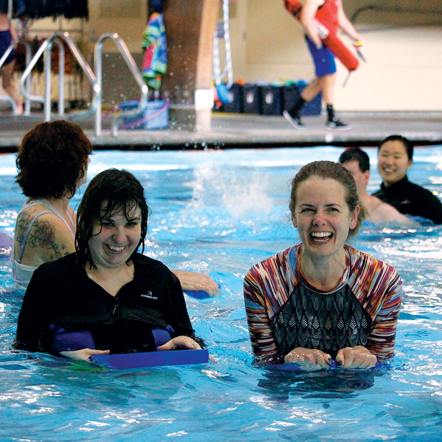 a Therapeutic Recreation Swim Program at Juniper Swim and Fitness Center.