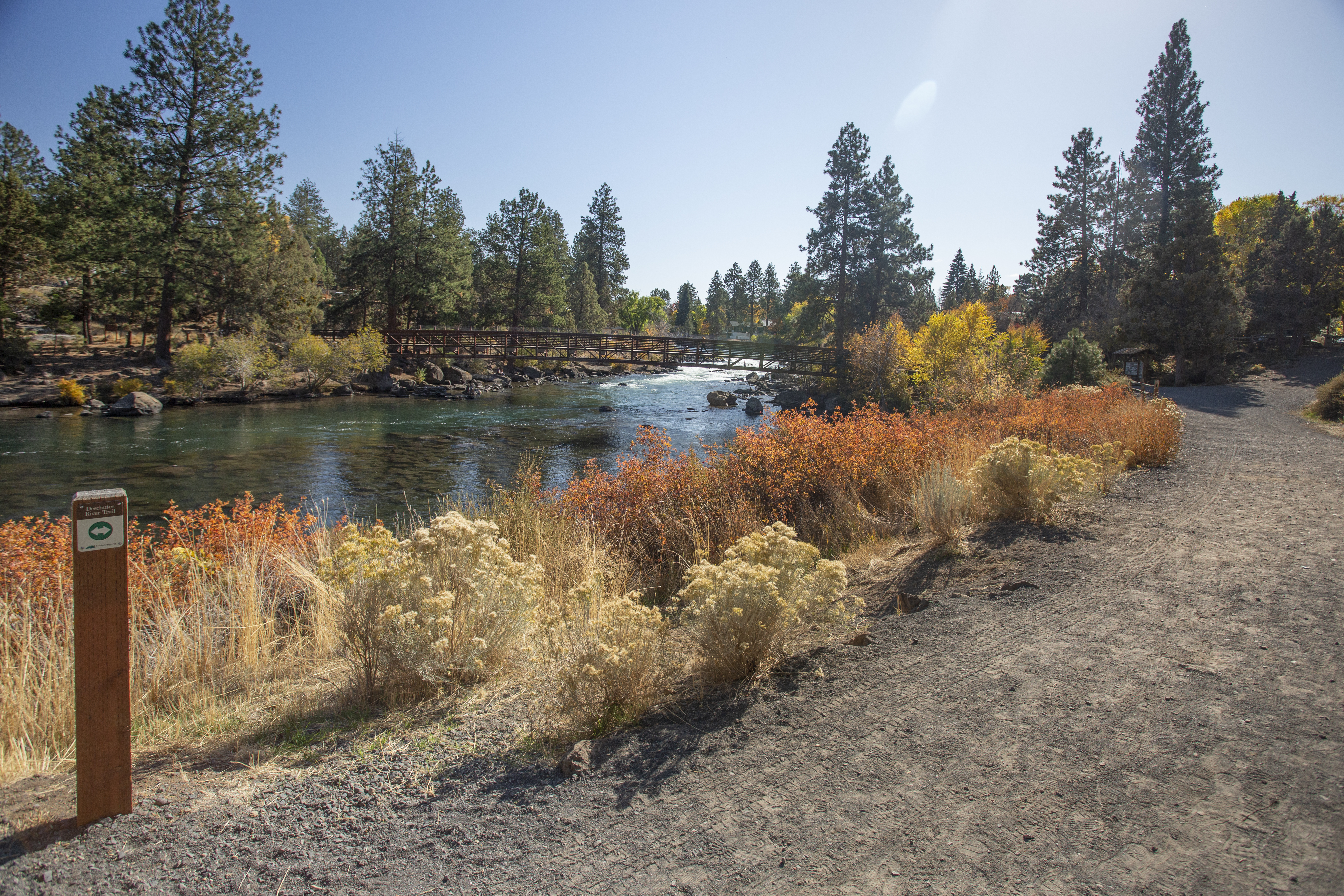 The River Run DRT along the river