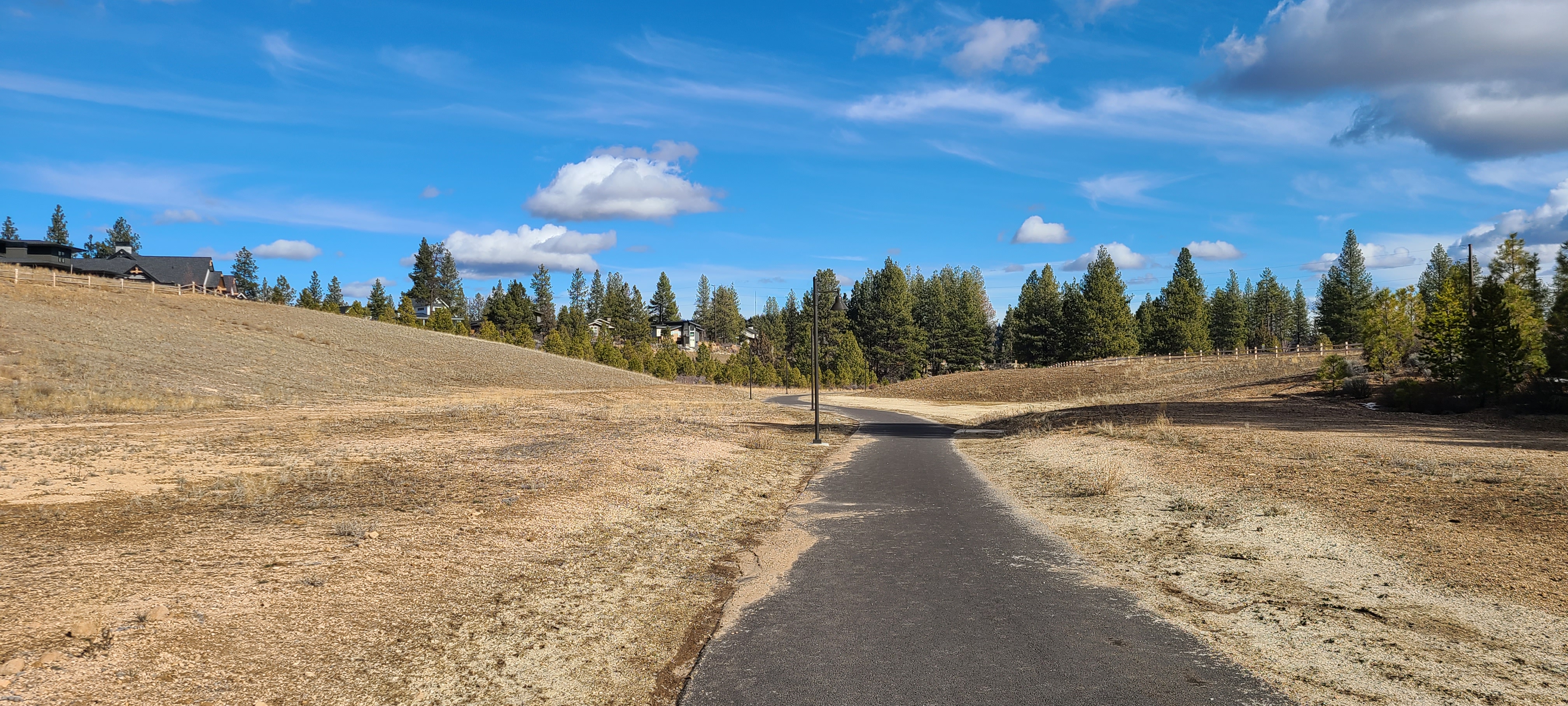 Trail through Discovery West open space