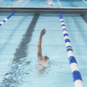 swimmer in the Masters Swim Program in Bend, Oregon.