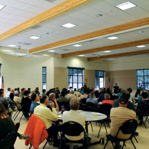 Event hosted at the Bend Senior Center.