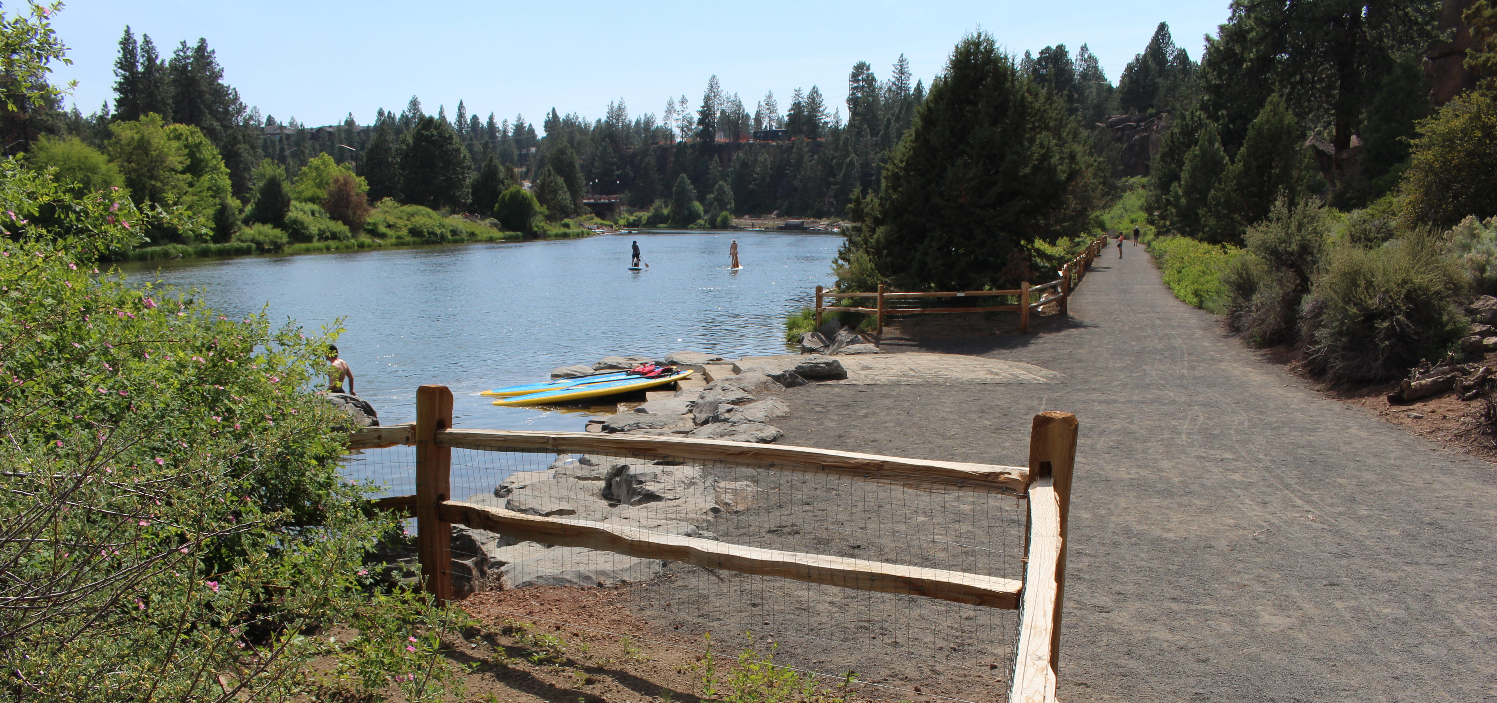 New river access point at Riverbend South