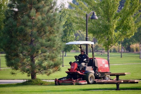 Park Services Landscape team for hiring ad.