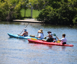 Kayakers on Mirror Pond - 2019