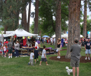 July 4th vendors in Drake Park - 2008