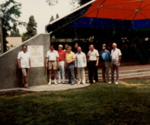 Rotary Club at Drake Park stage - 1983