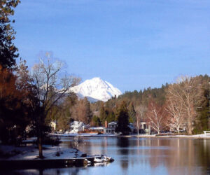 View of Mt. Bachelor from Drake Park - 2006
