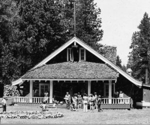 Shevlin Hatchery Building with people