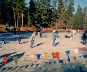 Shevlin ice skating in 1999