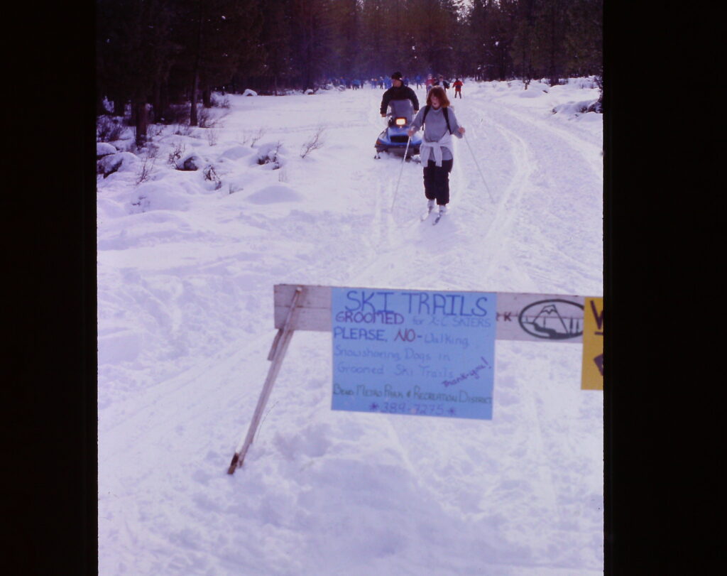 xc skiing in Shevlin Park