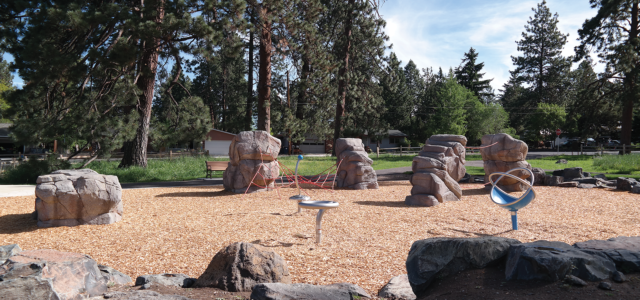 Goodrich Park exploratory play area.