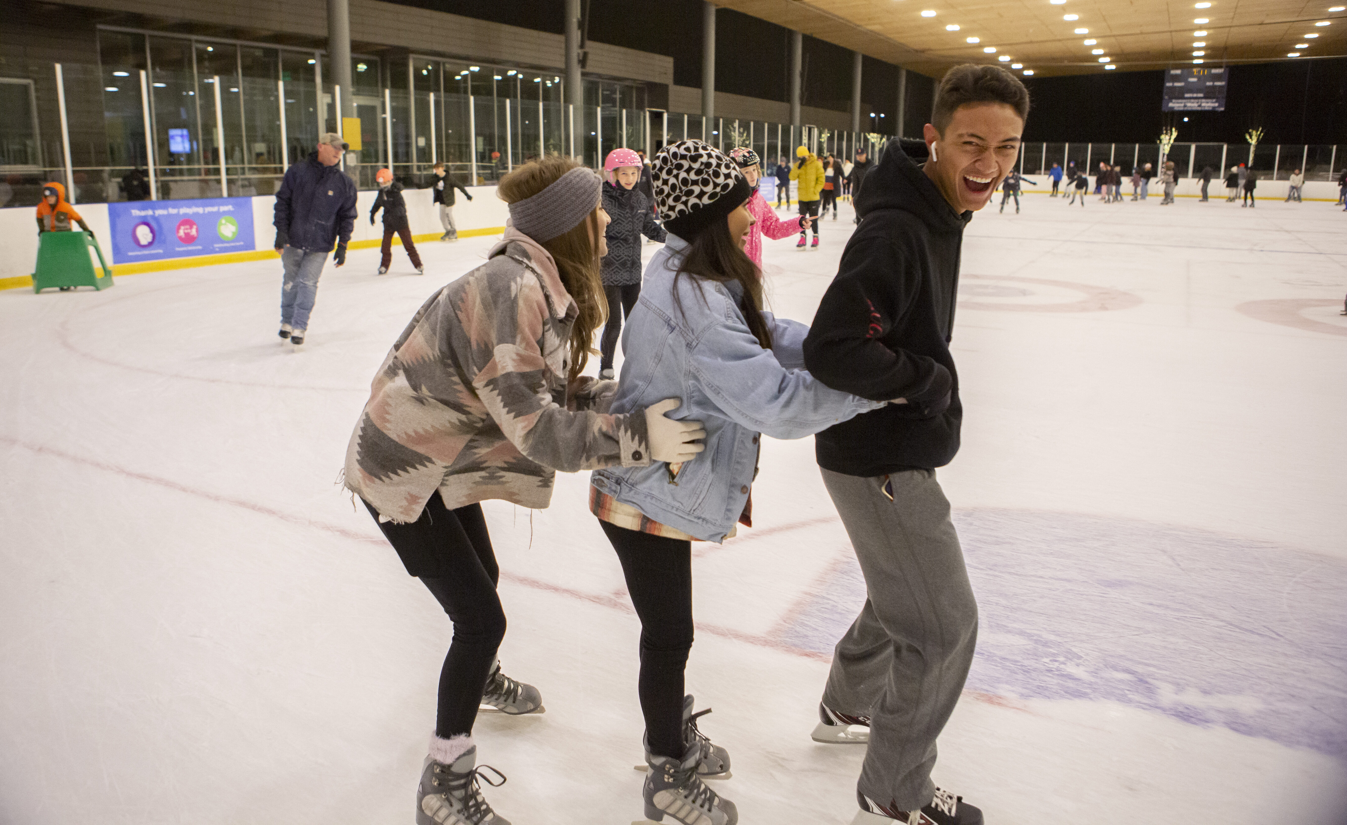 What to Wear to a Hockey Game (and eat nachos!) - The Adored Life