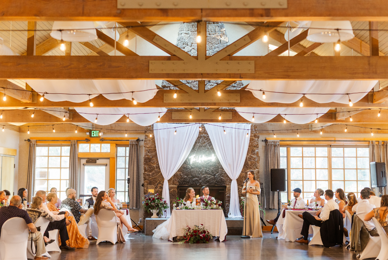 Aspen Hall - Indoor Wedding Speeches