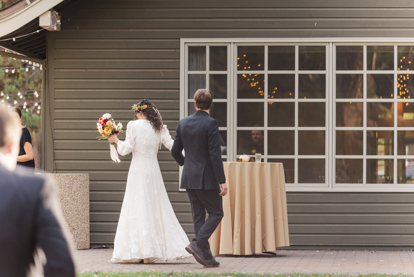 Aspen Hall - Outdoor Patio Window View
